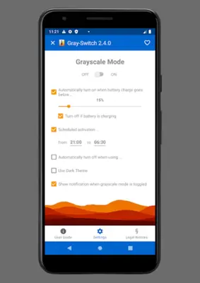 Gray-Switch (Grayscale) android App screenshot 5